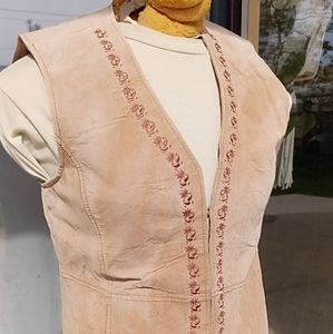 Outbrook leather vest